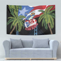 Ay Bendito! Benito Bowl Proud Boricua Tapestry