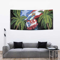 Ay Bendito! Benito Bowl Proud Boricua Tapestry