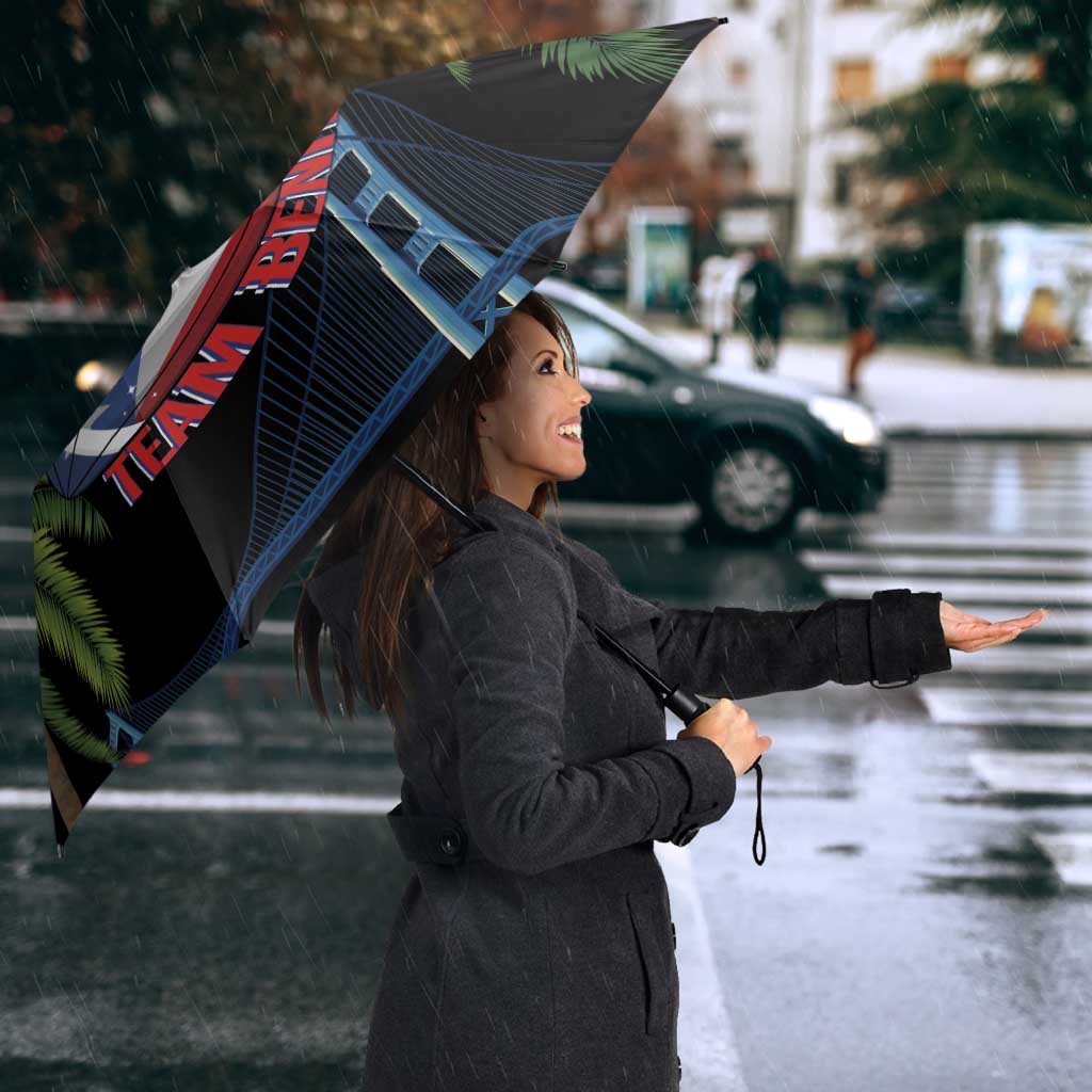 Ay Bendito! Benito Bowl Proud Boricua Umbrella