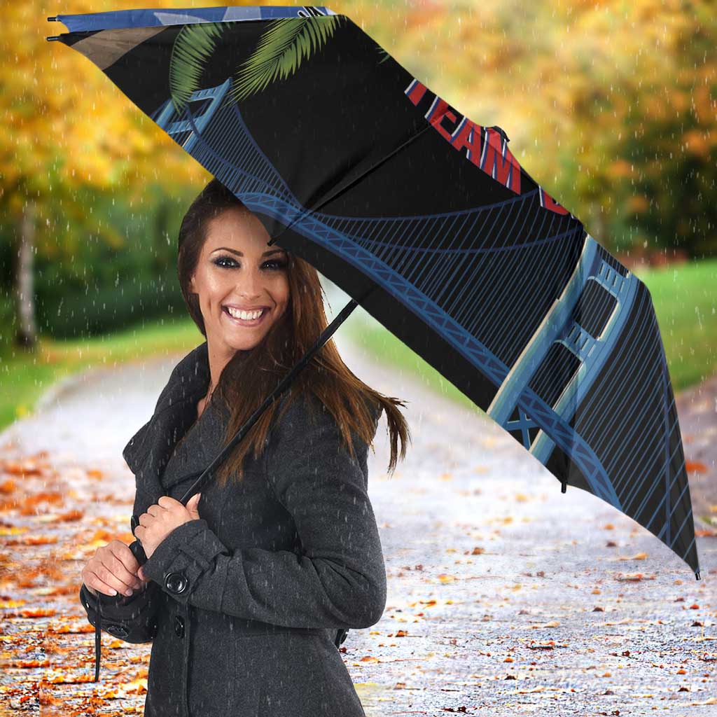Ay Bendito! Benito Bowl Proud Boricua Umbrella
