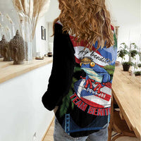 Ay Bendito! Benito Bowl Proud Boricua Women Casual Shirt