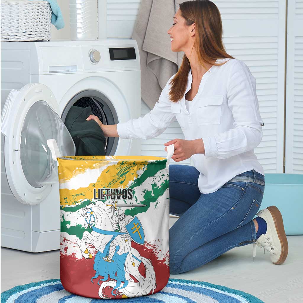 Lithuania Laundry Basket Lietuvos Artsy Vytis