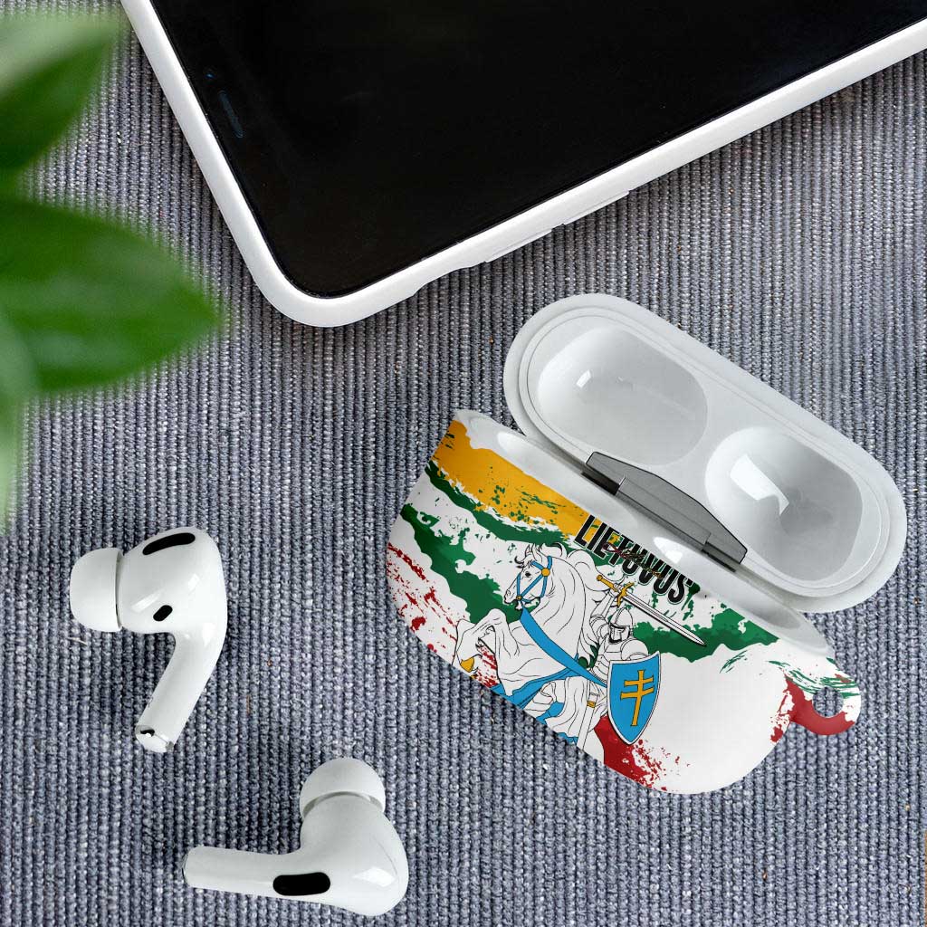 Lithuania AirPods Case Lietuvos Artsy Vytis