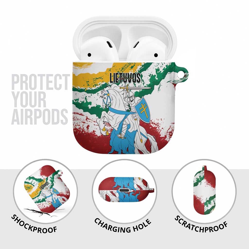 Lithuania AirPods Case Lietuvos Artsy Vytis