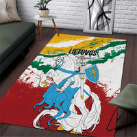 Lithuania Area Rug Lietuvos Artsy Vytis