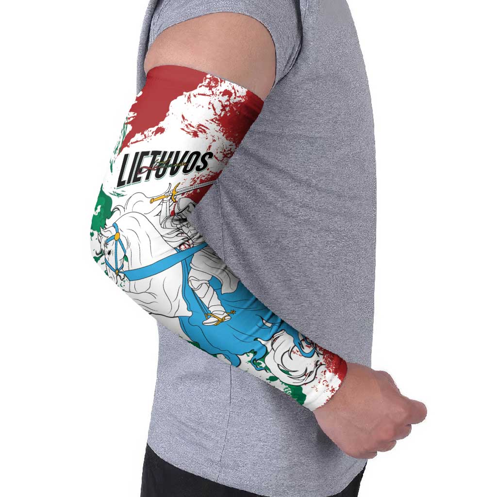 Lithuania Personalized Arm Sleeves Lietuvos Artsy Vytis