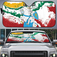 Lithuania Auto Sun Shade Lietuvos Artsy Vytis