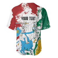 Lithuania Personalized Baseball Jersey Lietuvos Artsy Vytis