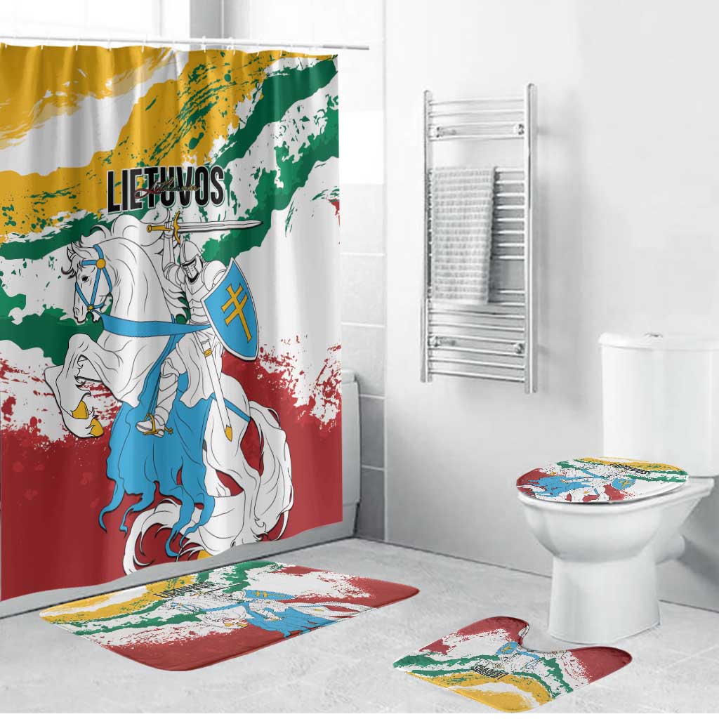 Lithuania Bathroom Set Lietuvos Artsy Vytis
