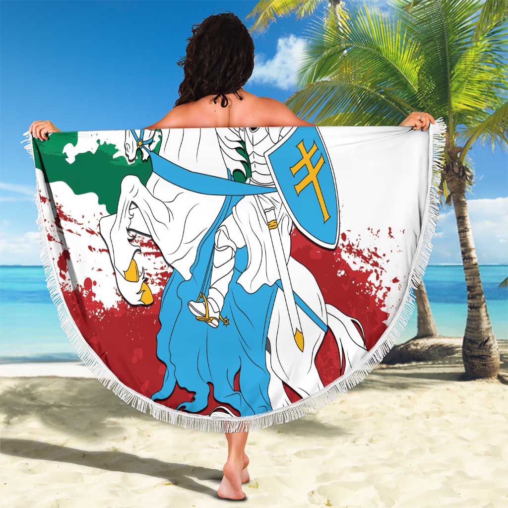 Lithuania Beach Blanket Lietuvos Artsy Vytis