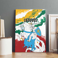 Lithuania Canvas Wall Art Lietuvos Artsy Vytis