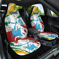Lithuania Car Seat Cover Lietuvos Artsy Vytis