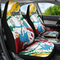 Lithuania Car Seat Cover Lietuvos Artsy Vytis