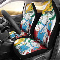 Lithuania Car Seat Cover Lietuvos Artsy Vytis