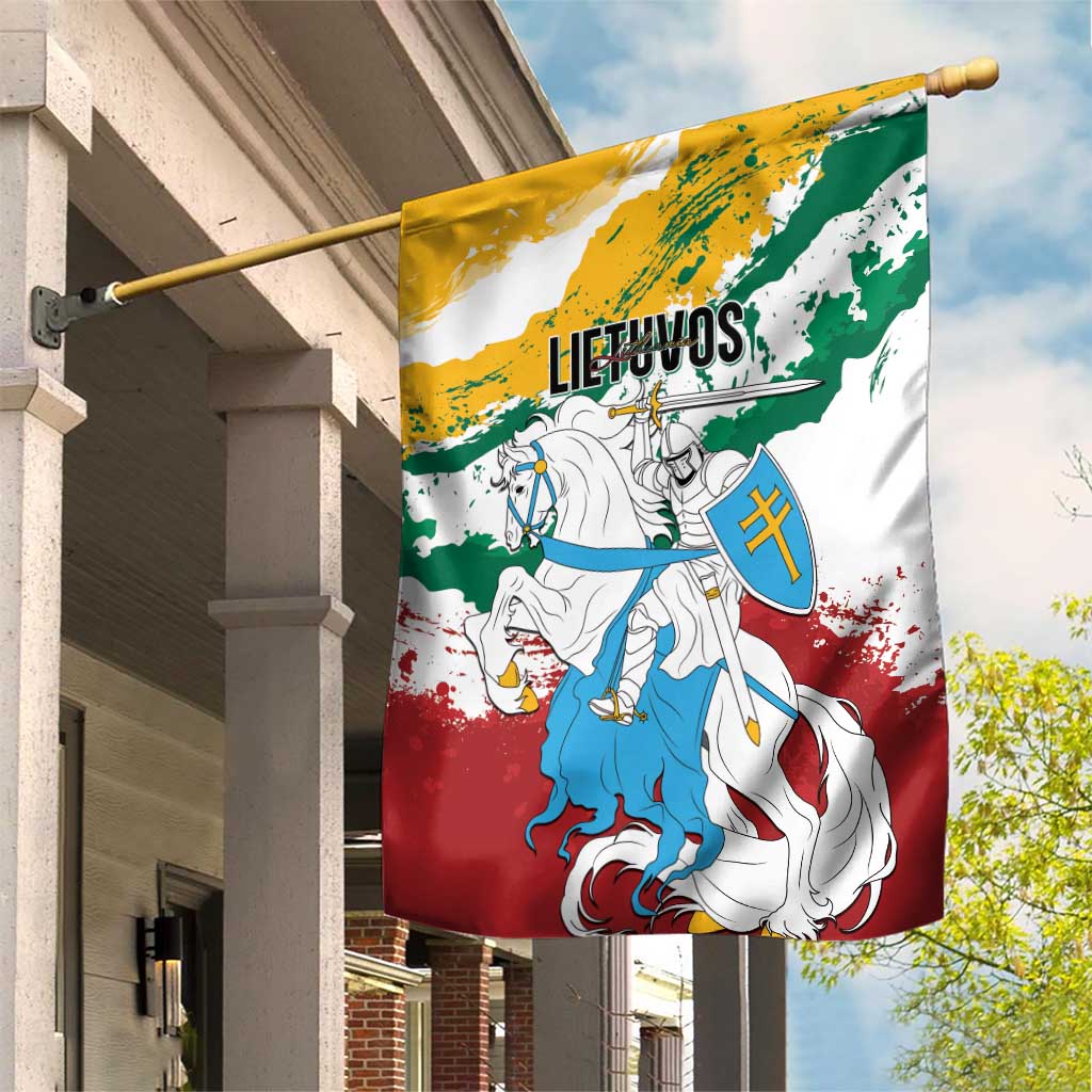 Lithuania Garden Flag Lietuvos Artsy Vytis