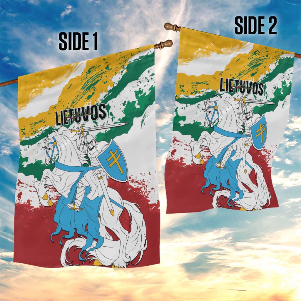 Lithuania Garden Flag Lietuvos Artsy Vytis