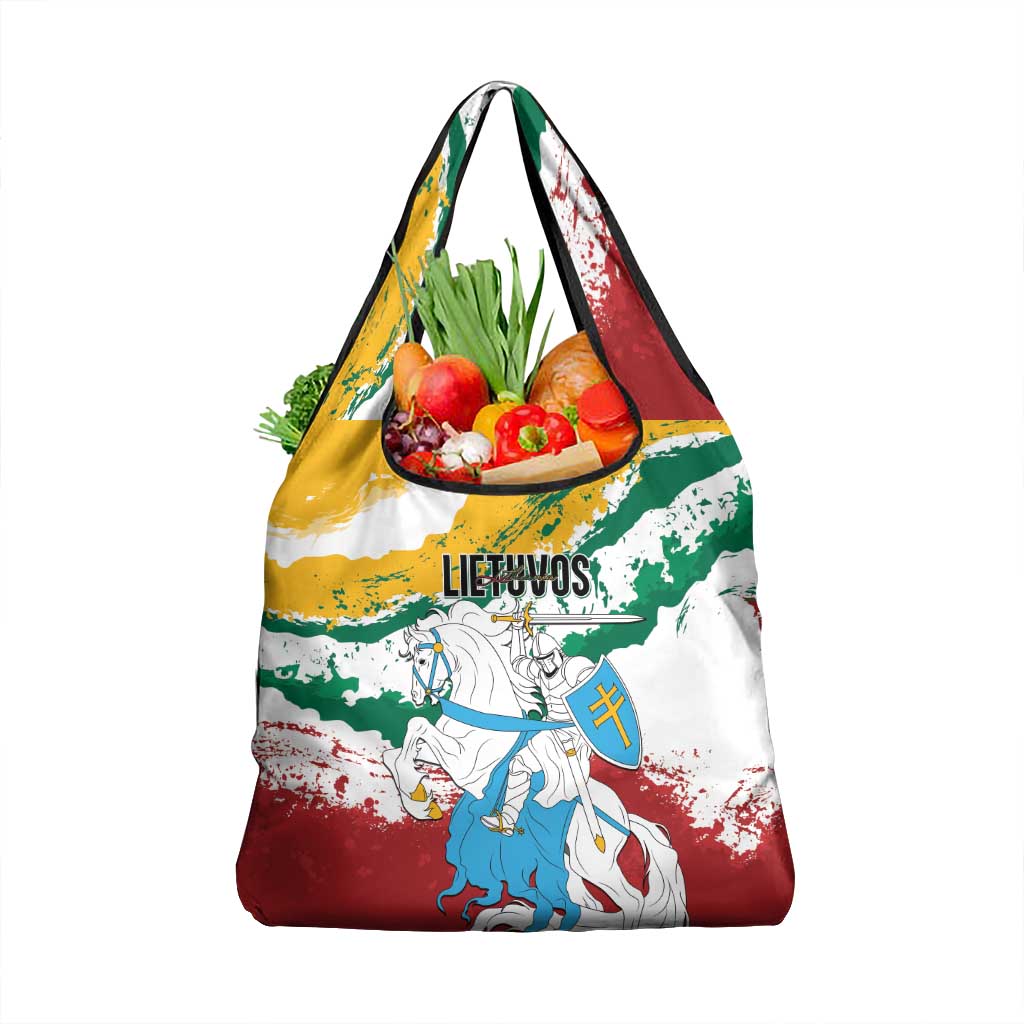 Lithuania Grocery Bag Lietuvos Artsy Vytis