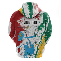 Lithuania Personalized Hoodie Lietuvos Artsy Vytis