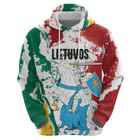 Lithuania Personalized Hoodie Lietuvos Artsy Vytis