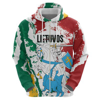 Lithuania Personalized Hoodie Lietuvos Artsy Vytis