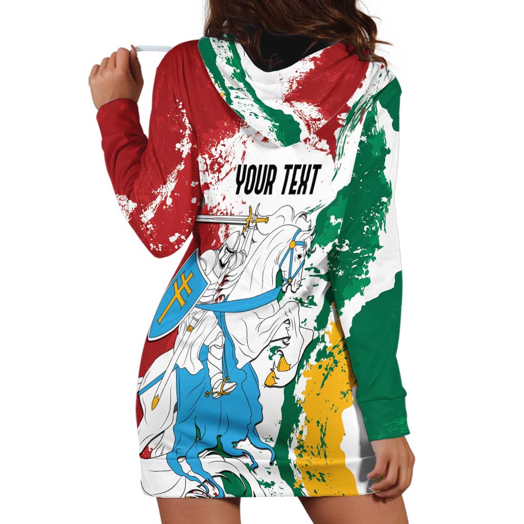 Lithuania Personalized Hoodie Dress Lietuvos Artsy Vytis