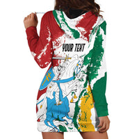 Lithuania Personalized Hoodie Dress Lietuvos Artsy Vytis