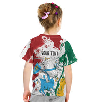 Lithuania Personalized Kid T Shirt Lietuvos Artsy Vytis