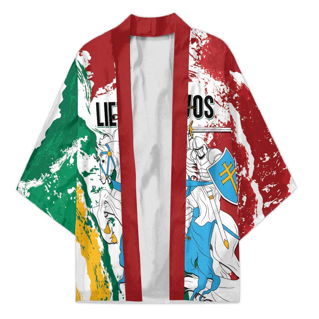 Lithuania Personalized Kimono Lietuvos Artsy Vytis
