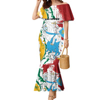 Lithuania Personalized Mermaid Dress Lietuvos Artsy Vytis