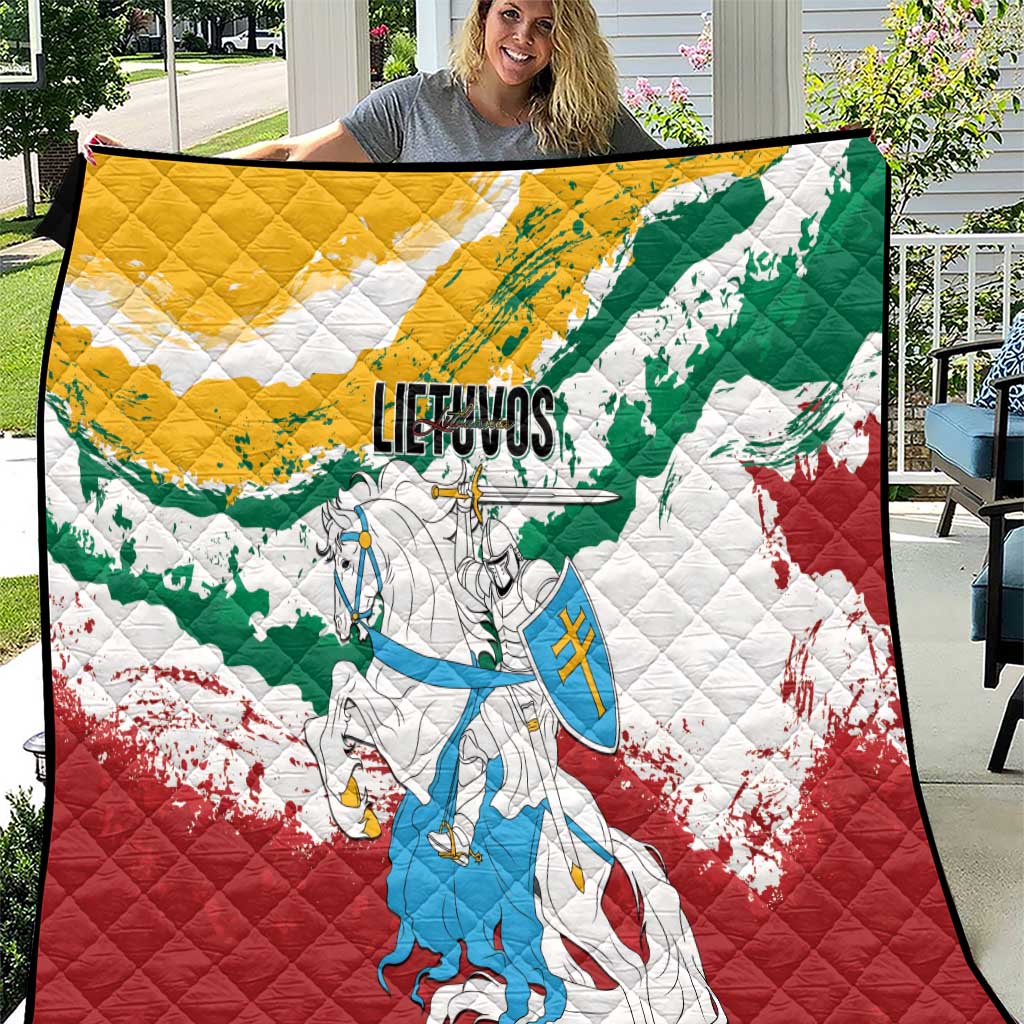 Lithuania Quilt Lietuvos Artsy Vytis