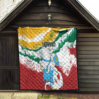 Lithuania Quilt Lietuvos Artsy Vytis