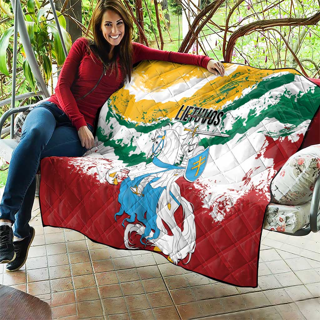 Lithuania Quilt Lietuvos Artsy Vytis