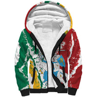 Lithuania Personalized Sherpa Hoodie Lietuvos Artsy Vytis