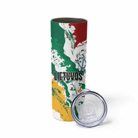 Lithuania Personalized Skinny Tumbler Lietuvos Artsy Vytis