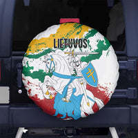 Lithuania Spare Tire Cover Lietuvos Artsy Vytis