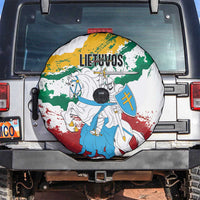 Lithuania Spare Tire Cover Lietuvos Artsy Vytis
