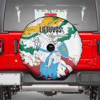 Lithuania Spare Tire Cover Lietuvos Artsy Vytis