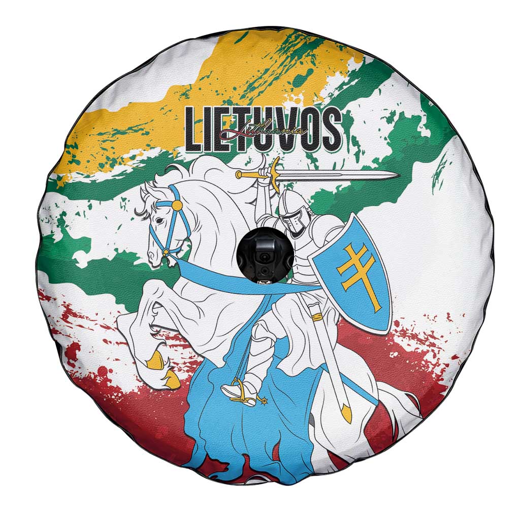 Lithuania Spare Tire Cover Lietuvos Artsy Vytis