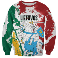 Lithuania Personalized Sweatshirt Lietuvos Artsy Vytis