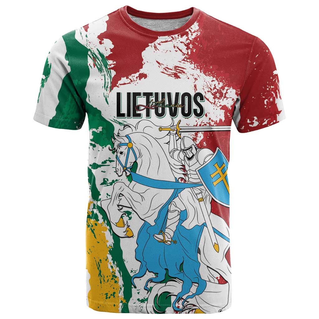 Lithuania Personalized T Shirt Lietuvos Artsy Vytis