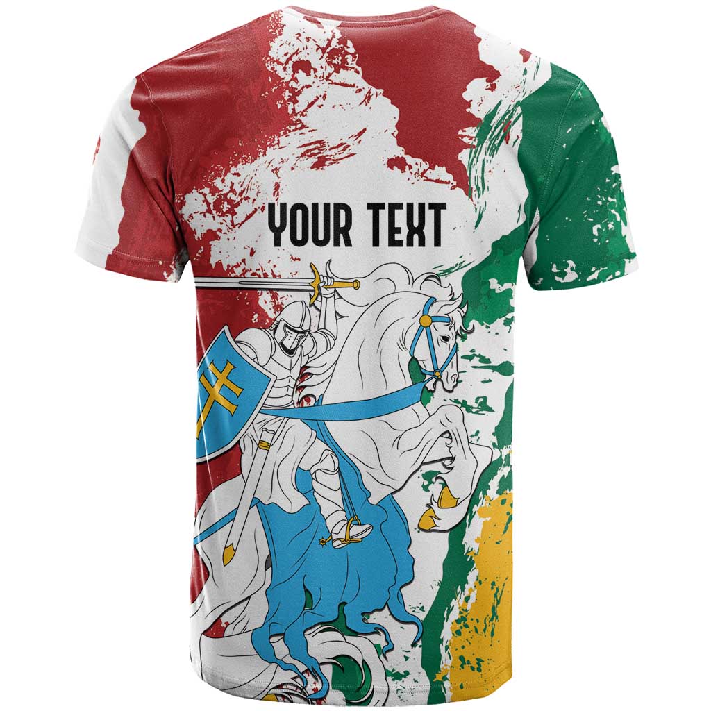 Lithuania Personalized T Shirt Lietuvos Artsy Vytis