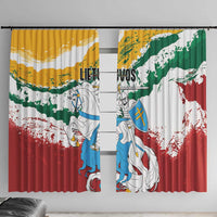 Lithuania Window Curtain Lietuvos Artsy Vytis