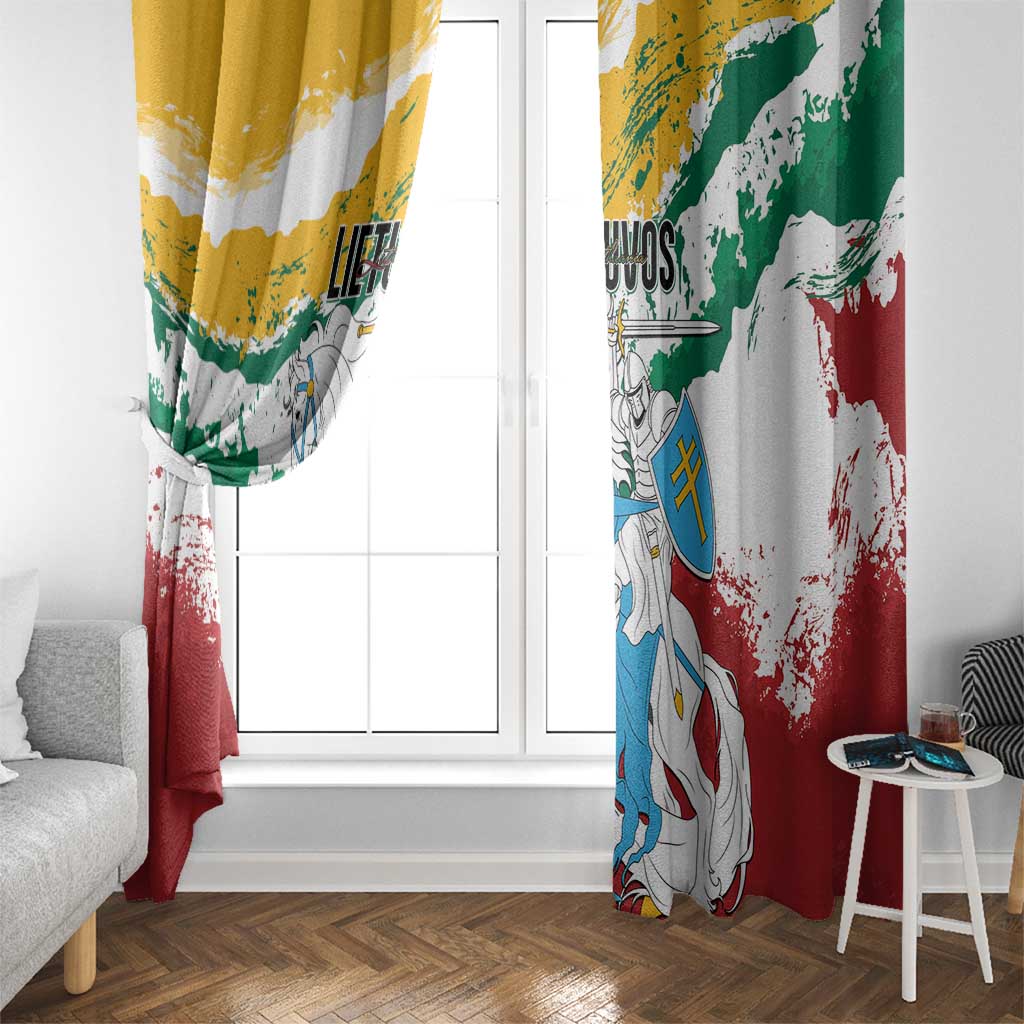 Lithuania Window Curtain Lietuvos Artsy Vytis