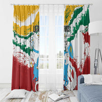 Lithuania Window Curtain Lietuvos Artsy Vytis