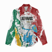Lithuania Personalized Women Casual Shirt Lietuvos Artsy Vytis