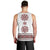 Ukraine Vyshyvanka Inspired Patterns Men Tank Top White