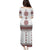 Ukraine Vyshyvanka Inspired Patterns Puletasi White