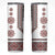 Ukraine Vyshyvanka Inspired Patterns Skinny Tumbler White