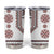 Ukraine Vyshyvanka Inspired Patterns Tumbler Cup White