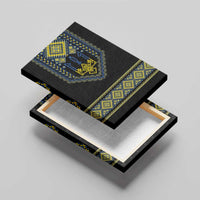 Ukraine Vyshyvanka Inspired Patterns Canvas Wall Art Ukraini Colors